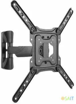 Кронштейн для телевизора Ultramounts UM869 черный 23"-55" макс.35кг настенный поворот и наклон