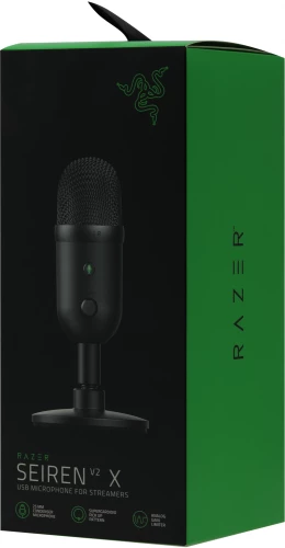 Микрофон проводной Razer Seiren V2 X 1.8м черный