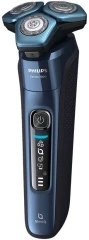 Бритва роторная Philips S7782/53 реж.эл.:3 питан.:аккум. синий/черный