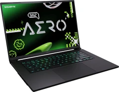 Ноутбук Gigabyte Aero X16 1TH Ryzen AI 7 350 16Gb SSD1Tb NVIDIA GeForce RTX5050 8Gb 16" IPS QHD+ (2560x1600) без ОС grey WiFi BT Cam (1TH93KZC94AD)