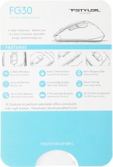 Мышь A4Tech Fstyler FG30 серый оптическая 2000dpi беспров. USB 6but (FG30 GREY)