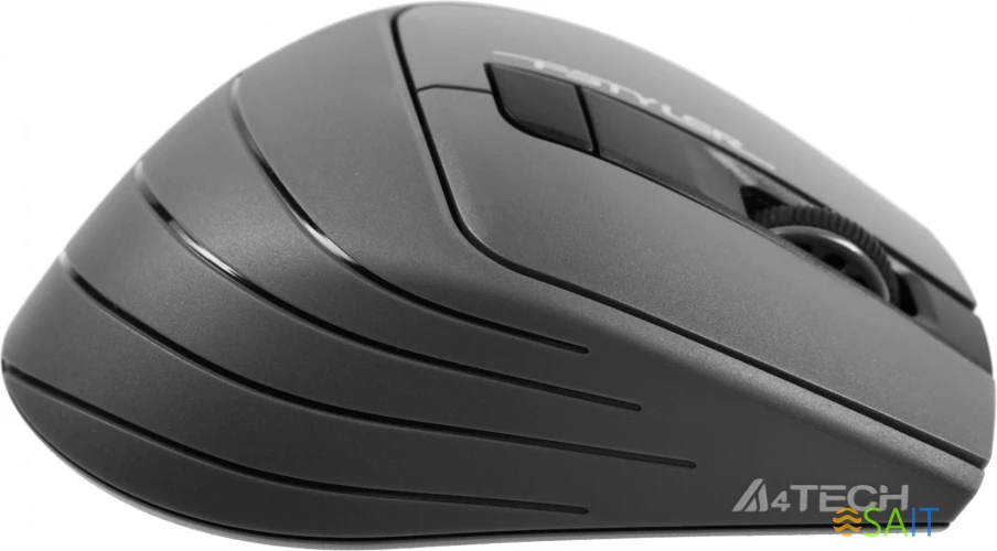 Мышь A4Tech Fstyler FG30 серый оптическая 2000dpi беспров. USB 6but (FG30 GREY)