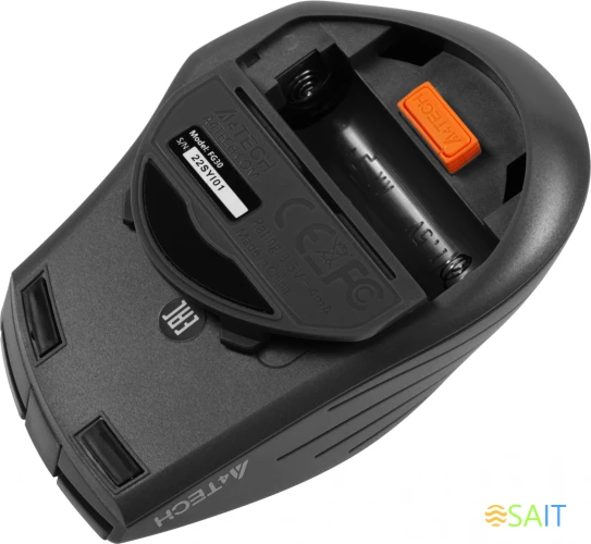 Мышь A4Tech Fstyler FG30 серый оптическая 2000dpi беспров. USB 6but (FG30 GREY)