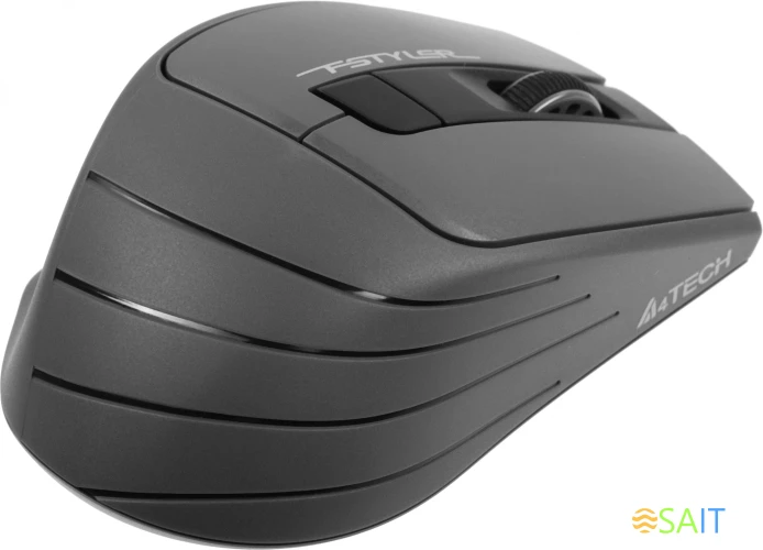 Мышь A4Tech Fstyler FG30 серый оптическая 2000dpi беспров. USB 6but (FG30 GREY)