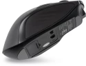 Мышь Оклик 502MW черный оптическая 2400dpi silent беспров. BT/Radio USB для ноутбука 9but (1978678)