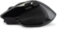 Мышь Оклик 502MW черный оптическая 2400dpi silent беспров. BT/Radio USB для ноутбука 9but (1978678)