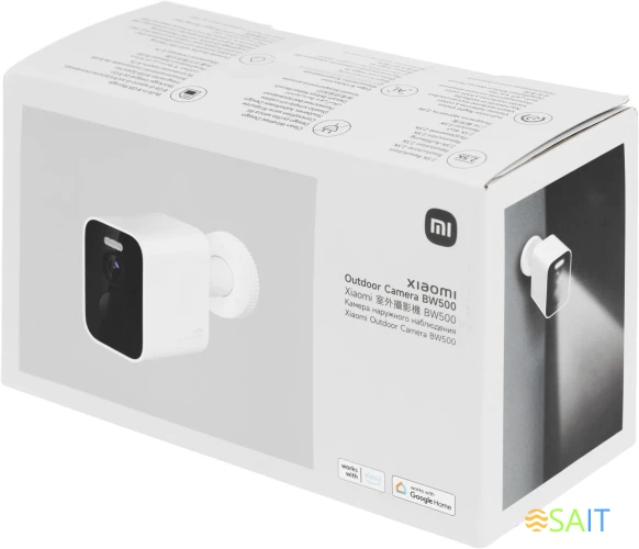 Камера видеонаблюдения IP Xiaomi BW500 Wi-Fi 3.14-3.14мм цв. корп.:белый/черный (BHR8301GL)