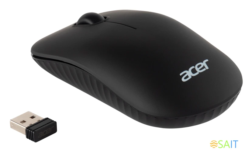Мышь Acer OMR130 черный оптическая 1200dpi беспров. USB 3but (ZL.MCEEE.00F)