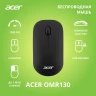 Мышь Acer OMR130 черный оптическая 1200dpi беспров. USB 3but (ZL.MCEEE.00F)