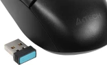Мышь A4Tech Fstyler FB12 черный оптическая 1200dpi беспров. BT/Radio USB 3but (FB12 BLACK)