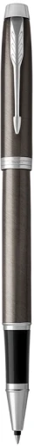 Ручка роллер Parker IM Core T321 (1931664) Dark Espresso CT F черн. черн. подар.кор.