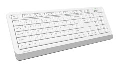 Клавиатура + мышь A4Tech Fstyler FG1010S клав:белый/серый мышь:белый/серый USB беспроводная Multimedia (FG1010S WHITE)