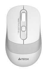 Клавиатура + мышь A4Tech Fstyler FG1010S клав:белый/серый мышь:белый/серый USB беспроводная Multimedia (FG1010S WHITE)