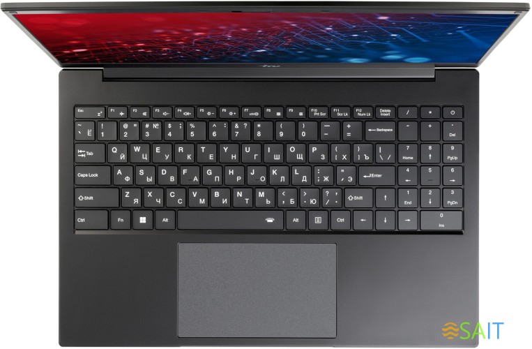 Ноутбук IRU Калибр 15EC5 Core i5 1135G7 8Gb SSD512Gb Intel Iris Xe graphics 15.6" IPS FHD (1920x1080) Free DOS black WiFi BT Cam 7200mAh