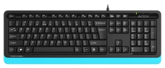 Клавиатура A4Tech Fstyler FKS10 черный/синий USB (FKS10 BLUE)