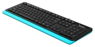 Клавиатура A4Tech Fstyler FKS10 черный/синий USB (FKS10 BLUE)