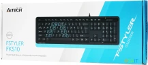 Клавиатура A4Tech Fstyler FKS10 черный/синий USB (FKS10 BLUE)