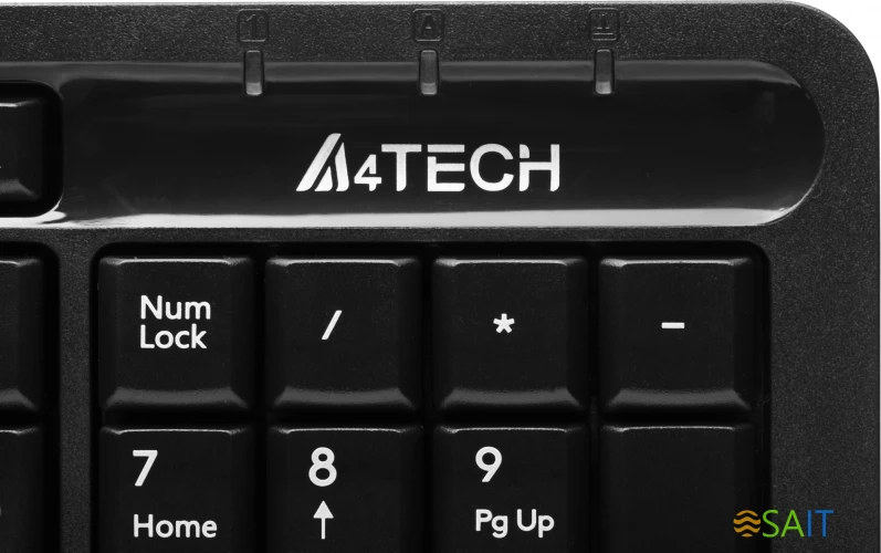 Клавиатура A4Tech Fstyler FKS10 черный/синий USB (FKS10 BLUE)