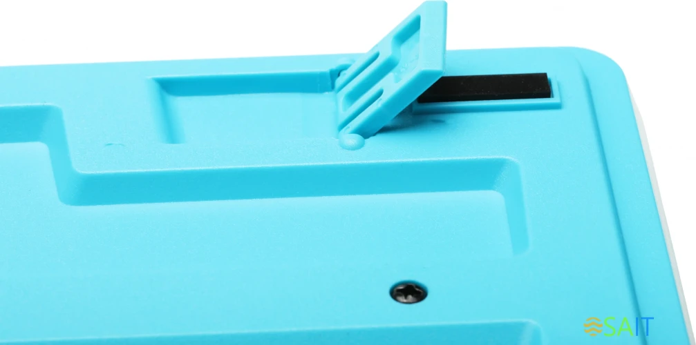 Клавиатура A4Tech Fstyler FKS10 черный/синий USB (FKS10 BLUE)