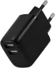 Сетевое зар./устр. Buro BUWH1 15.5W 3.1A 2xUSB универсальное черный (BUWH15S200BK)