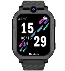 Смарт-часы Xenium W600 1.97" AMOLED корп.темно-серый рем.темно-серый (CTW600DG/00)