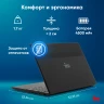 Ноутбук IRU Tactio 15ALG Core i5 1235U 16Gb SSD512Gb Intel Iris Xe graphics 15.6" IPS FHD (1920x1080) Windows 11 Pro 64 black WiFi BT Cam 4500mAh (2019269)