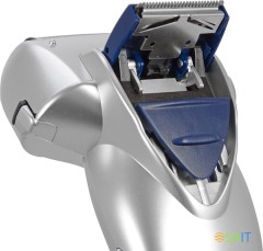 Бритва сетчатая Panasonic ES-SL41-S520 реж.эл.:3 питан.:аккум. серебристый/синий