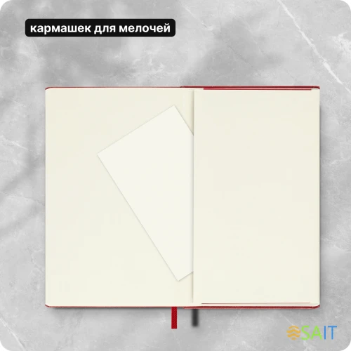 Блокнот Moleskine CLASSIC QP012R Pocket 90x140мм 192стр. нелинованный твердая обложка красный