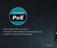 Коммутатор D-Link DGS-1008MP/B1A 8x1Гбит/с 8PoE+ 125W неуправляемый