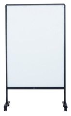 Доска стеклянная Deli 50060 146.4х102.6см алюминиевая рама стекло на роликах