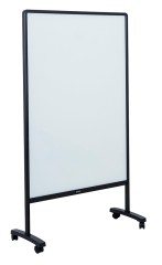 Доска стеклянная Deli 50060 146.4х102.6см алюминиевая рама стекло на роликах