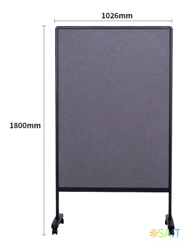 Доска стеклянная Deli 50060 146.4х102.6см алюминиевая рама стекло на роликах