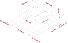 Варочная поверхность Kuppersberg Kuppersberg ICI 605