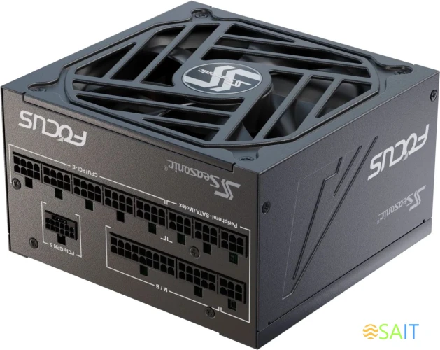 Блок питания Seasonic ATX 1000W Focus GX-1000 80+ gold (20+4pin) APFC 135mm fan 10xSATA Cab Manag RTL