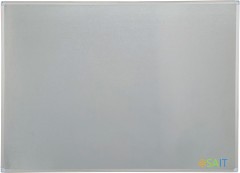 Доска магнитно-маркерная Silwerhof белый 90x120см алюминиевая рама лоток для аксессуаров