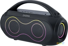 Колонка порт. Digma D-PS1532 черный 60W 2.0 BT 10м 3600mAh (PS1532B)