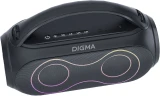 Колонка порт. Digma D-PS1532 черный 60W 2.0 BT 10м 3600mAh (PS1532B)
