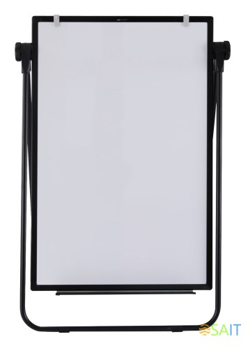 Флипчарт Deli E7886 магнитно-маркерная лак 60x90см на подставке белый с аксессуарами