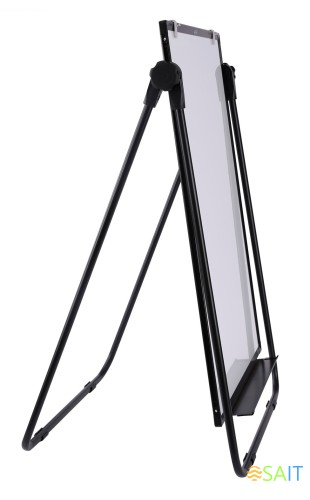 Флипчарт Deli E7886 магнитно-маркерная лак 60x90см на подставке белый с аксессуарами