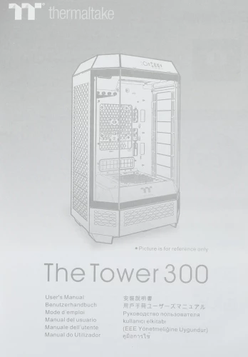 Корпус Thermaltake The Tower 300 Gravel Send коричневый без БП mATX 8x120mm 6x140mm 2xUSB3.0 audio bott PSU