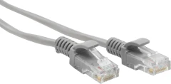Патч-корд Premier 5-970 1Гбит/с UTP 4 пары cat.5E CCA molded 5м серый RJ-45 (m)-RJ-45 (m)