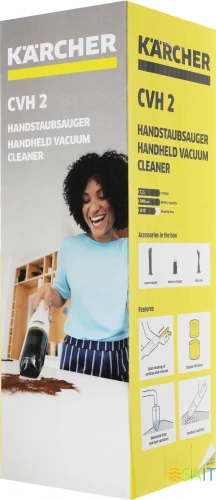 Пылесос ручной Karcher CVH 2 70Вт белый/черный