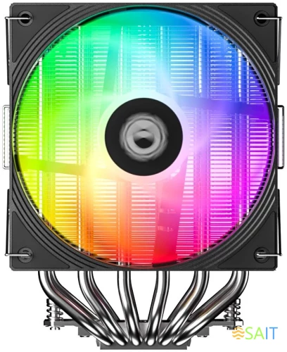 Устройство охлаждения(кулер) ID-Cooling Frozn A620 Pro Se ARGB Soc-AM5/AM4/1200/1700/1851 черный 4-pin 15-27.2dB Al+Cu 260W 1020gr Ret (FROZN A620 PRO SE ARGB)