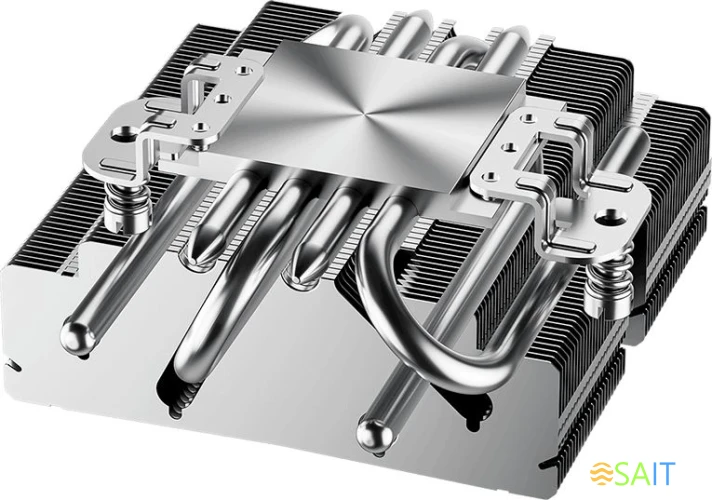 Устройство охлаждения(кулер) PcCooler RC400-53 Soc-AM5/AM4/1200/1700/1851 серебристый/черный 4-pin 31.2dB Al+Cu 130W Ret (RC400-XXNWXX-GL)