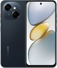 Смартфон Tecno Spark Go 1 64Gb 4Gb черный моноблок 3G 4G 2Sim 6.67" 720x1600 Android 14 13Mpix 802.11 a/b/g/n/ac GPS GSM900/1800 TouchSc Protect microSD max1024Gb