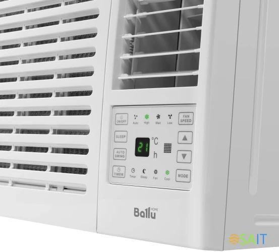 Кондиционер оконный Ballu Wind cool BWC-07 AC белый