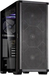 Корпус Zalman Z10 черный без БП ATX 10x120mm 2x140mm 2xUSB3.0 audio bott PSU