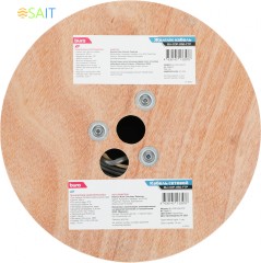 Кабель сетевой Buro BU-COP-050-FTP FTP 4 пары cat.5E solid 0.50мм Cu 305м серый