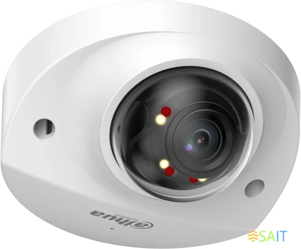 Камера видеонаблюдения IP Dahua DH-IPC-HDBW2449FP-AS-IL-0280B 2.8-2.8мм цв. корп.:белый