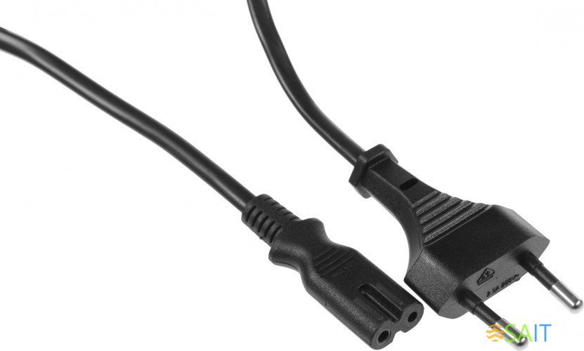 Кабель Buro IEC C7 (2-pin) Евровилка 3м (BU-PCAB-3-2PIN)